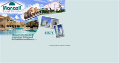 Desktop Screenshot of manazil.com